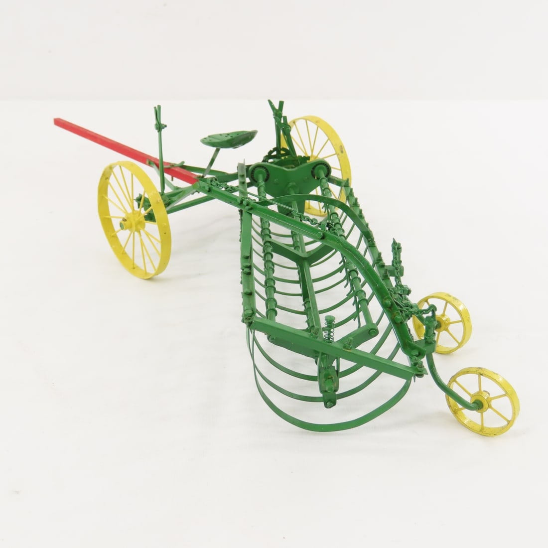 Scratch Built John Deere Riding Side-Delivery Rake - 3