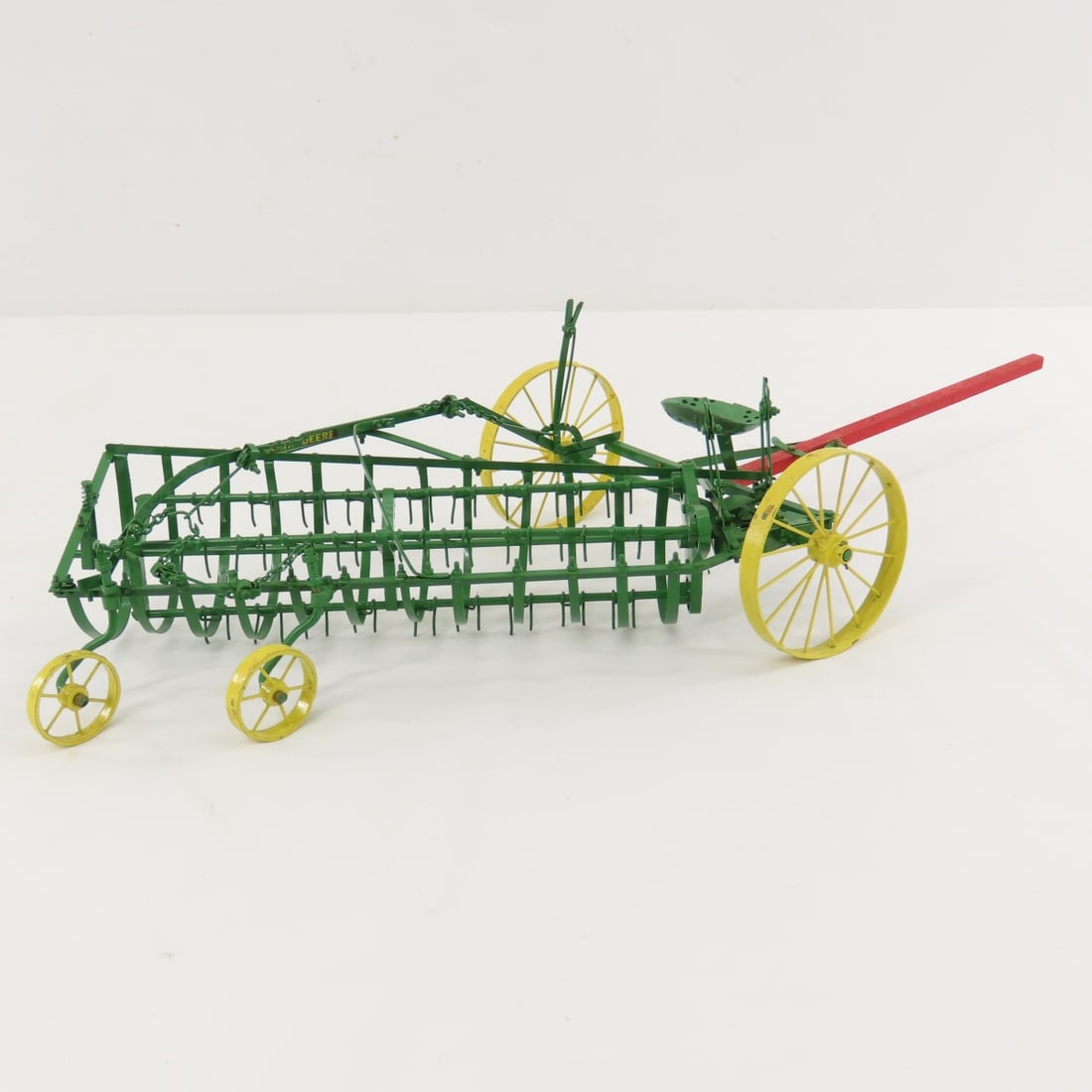 Scratch Built John Deere Riding Side-Delivery Rake - 5