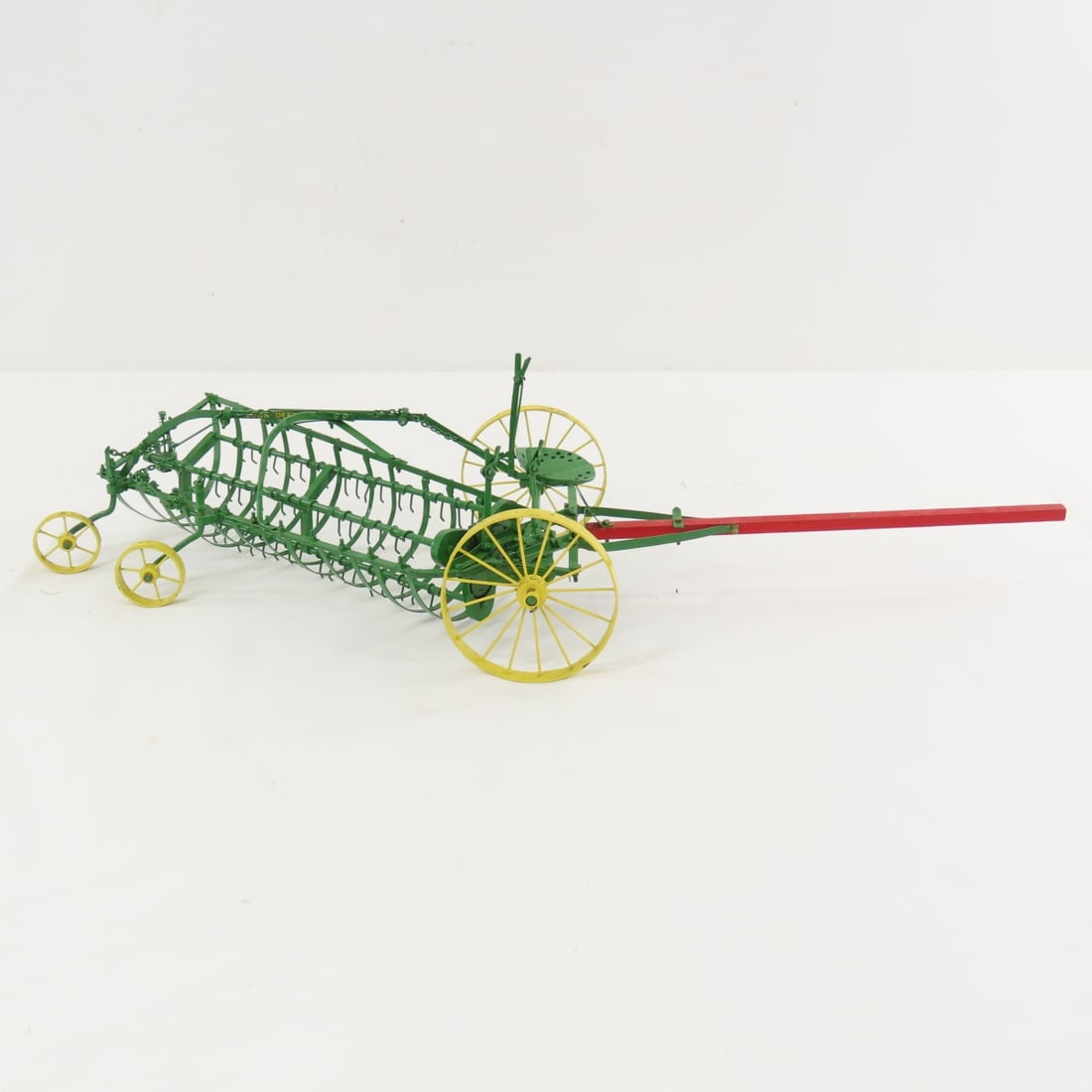 Scratch Built John Deere Riding Side-Delivery Rake - 6