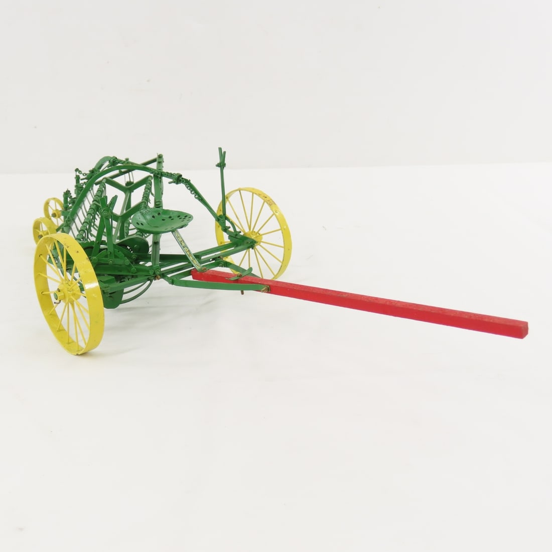 Scratch Built John Deere Riding Side-Delivery Rake - 7