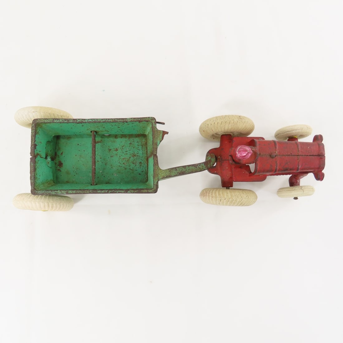 Arcade Cast Iron Allis- Chalmers Tractor & Wagon - 9