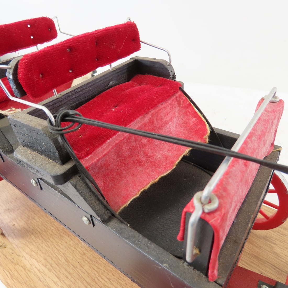 Custom Made Horse Drawn Double Seat Wagon - 14