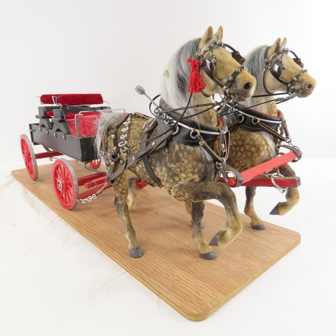 Custom Made Horse Drawn Double Seat Wagon - 7