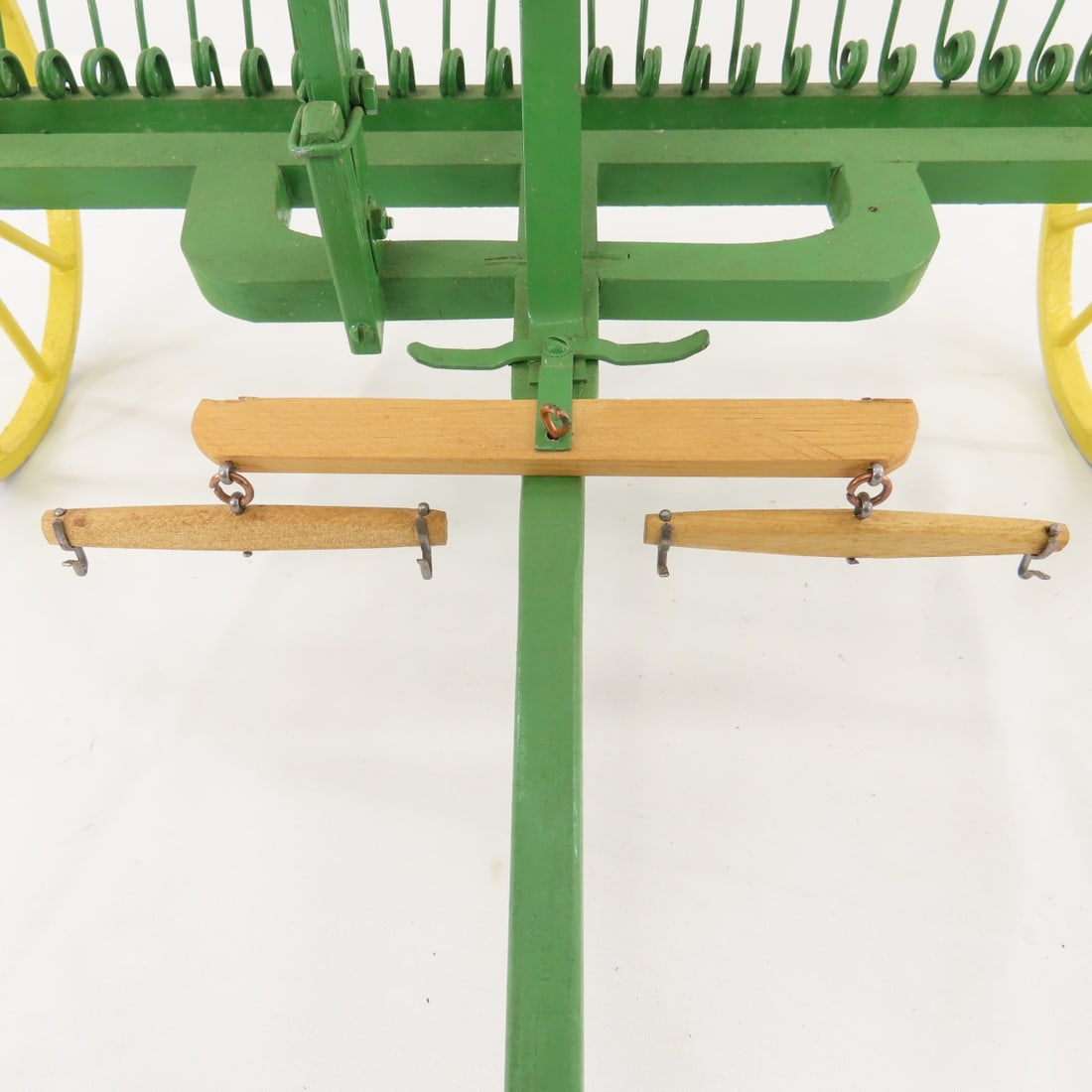 Scratch Built Horse Drawn Dump Hay Rake - 12
