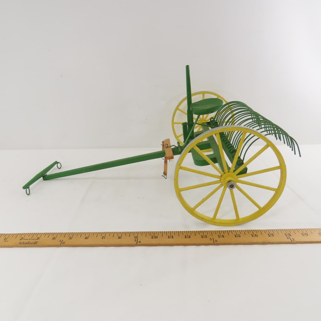 Scratch Built Horse Drawn Dump Hay Rake - 2