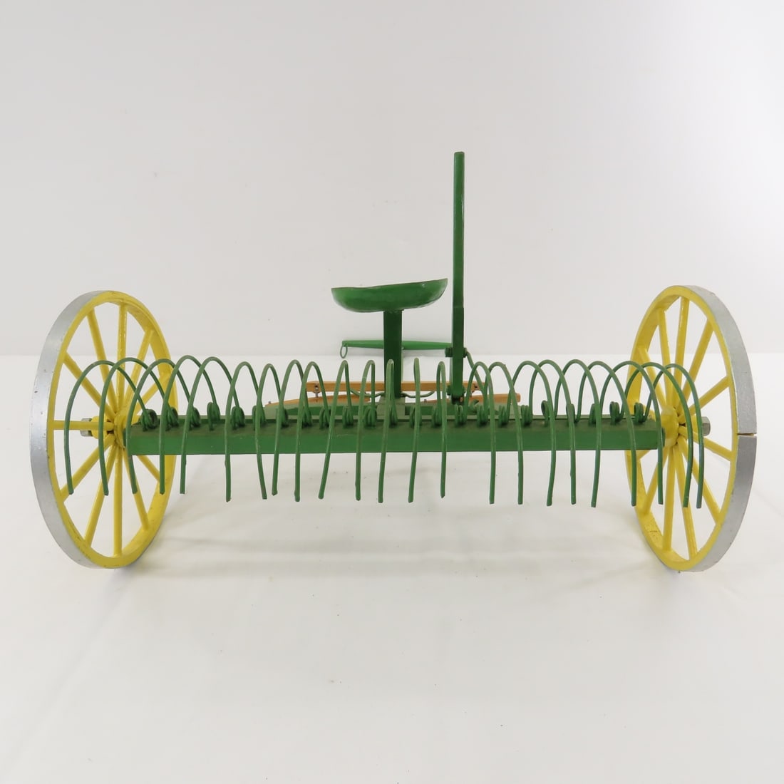 Scratch Built Horse Drawn Dump Hay Rake - 4