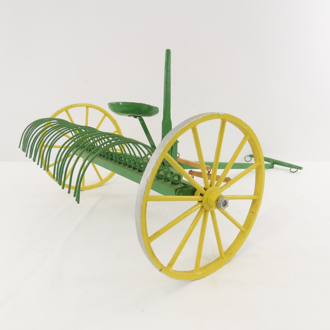 Scratch Built Horse Drawn Dump Hay Rake - 5