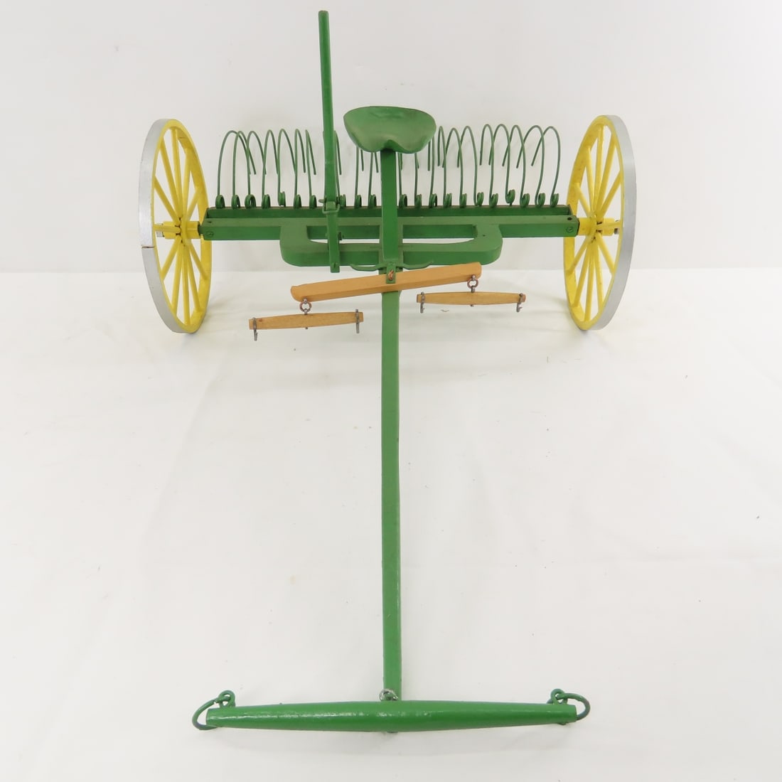 Scratch Built Horse Drawn Dump Hay Rake - 8