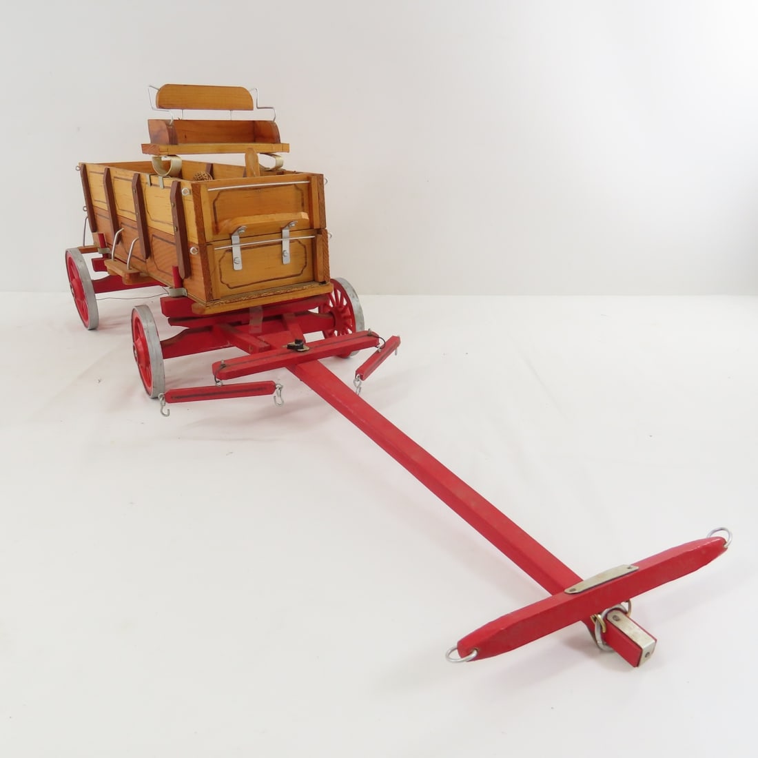 Custom 2 Horse Drawn Farm Wagon - 10