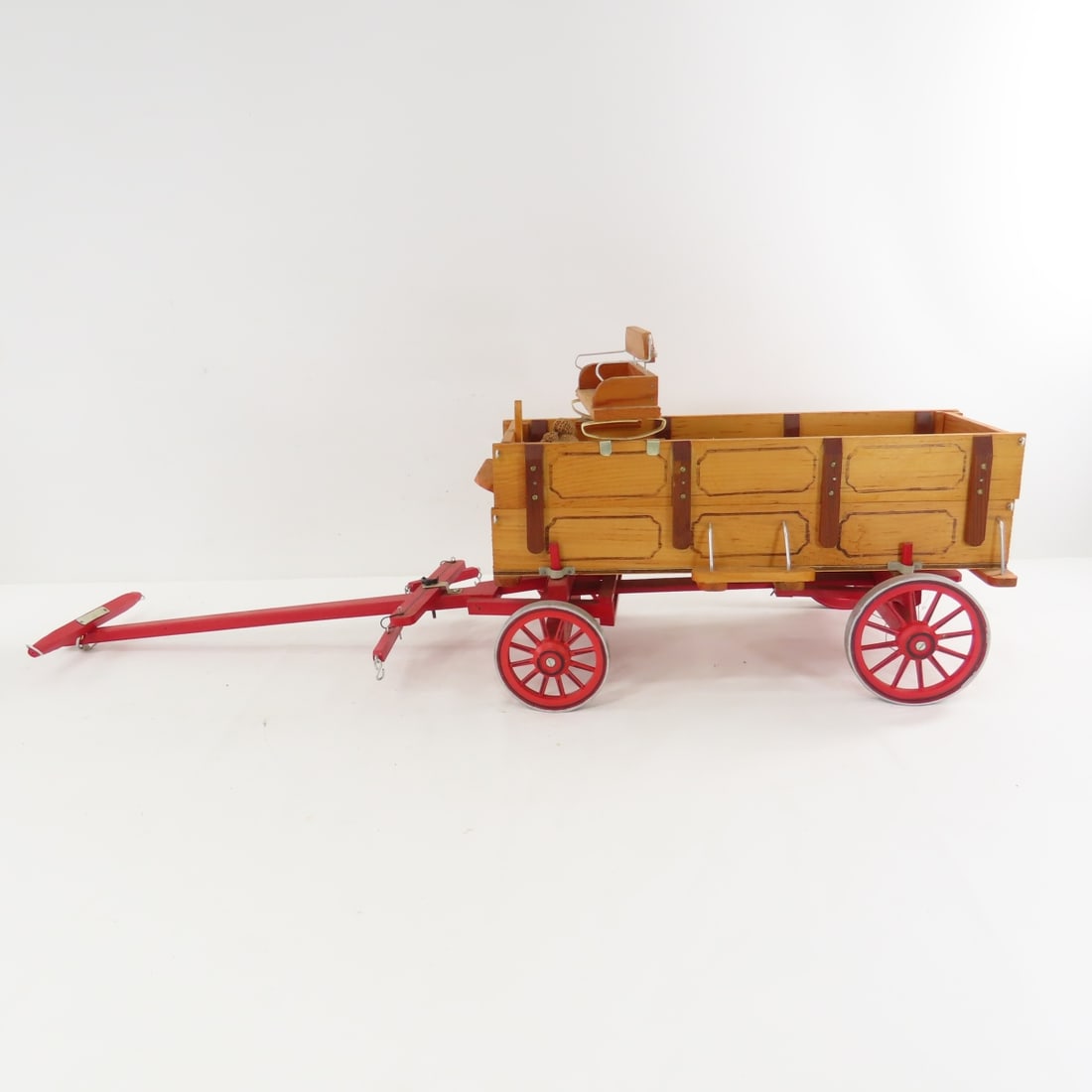 Custom 2 Horse Drawn Farm Wagon - 5