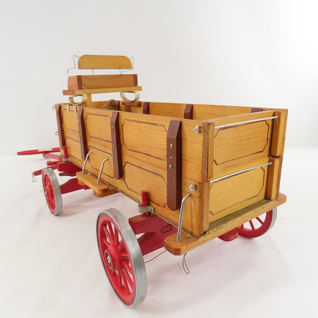 Custom 2 Horse Drawn Farm Wagon - 6