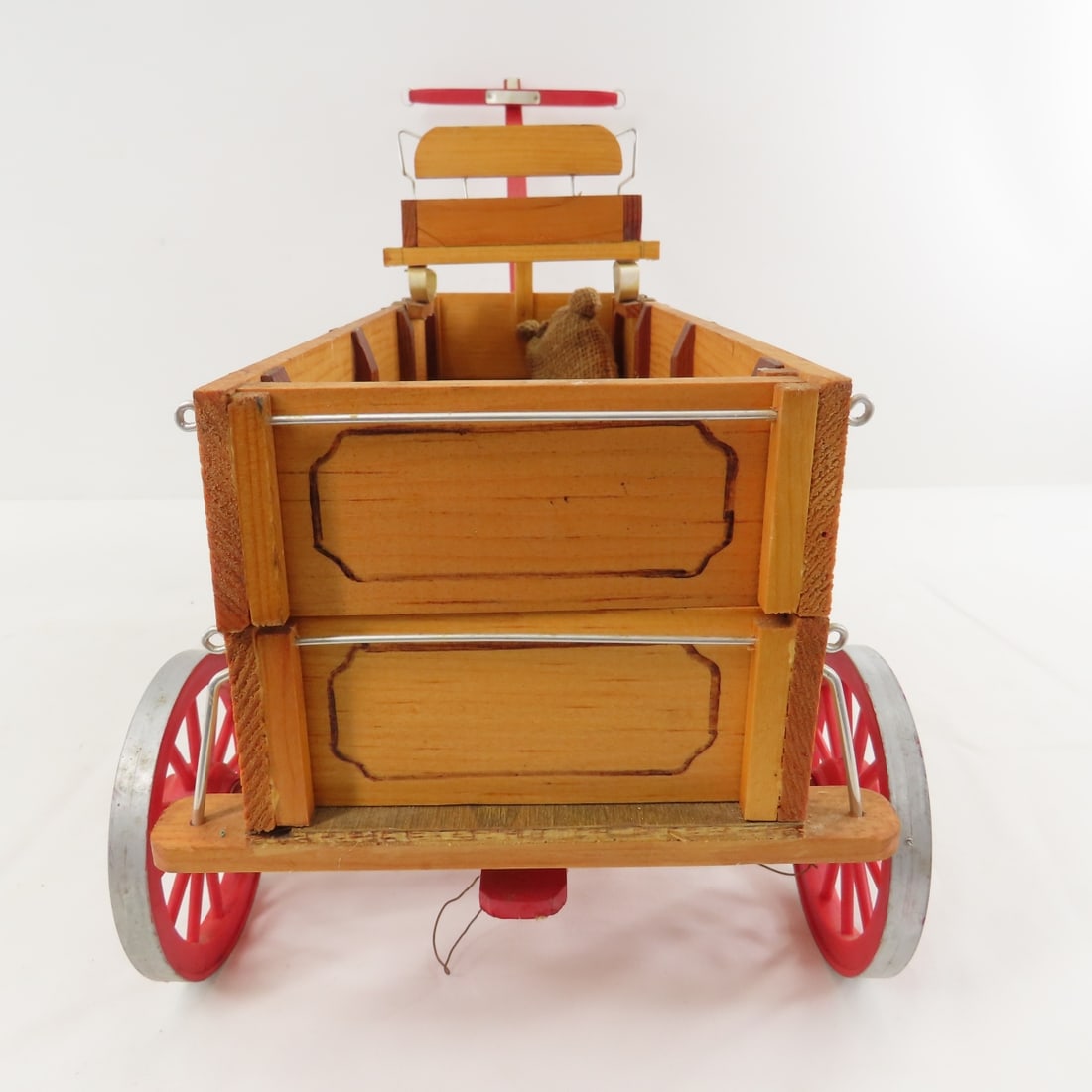 Custom 2 Horse Drawn Farm Wagon - 7