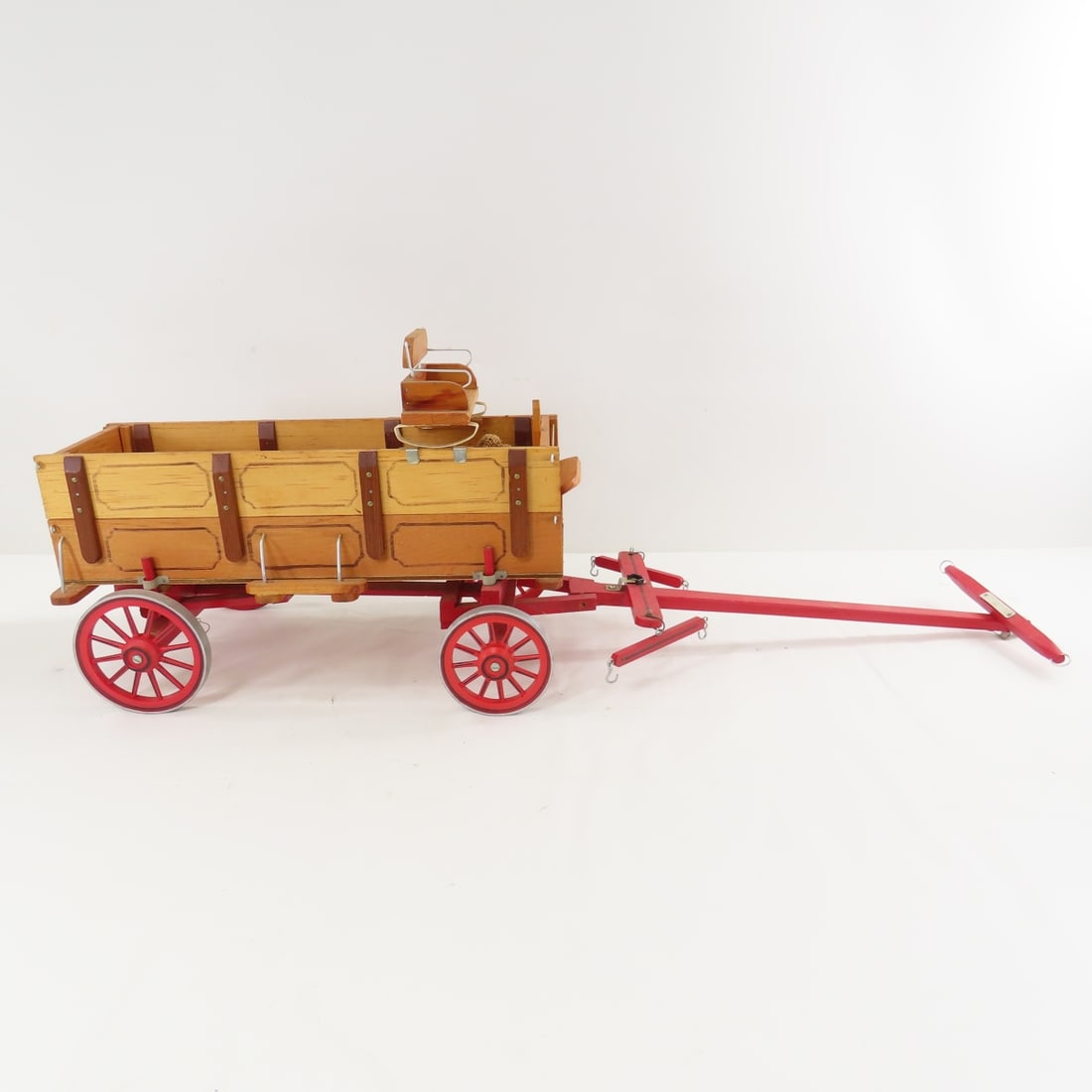 Custom 2 Horse Drawn Farm Wagon - 9
