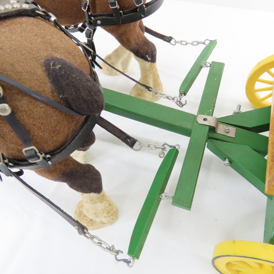 Custom 2 Horse Drawn Farm Wagon - 3