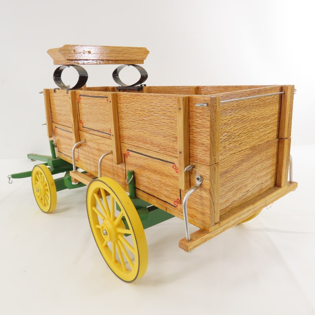 Custom 2 Horse Drawn Farm Wagon - 6