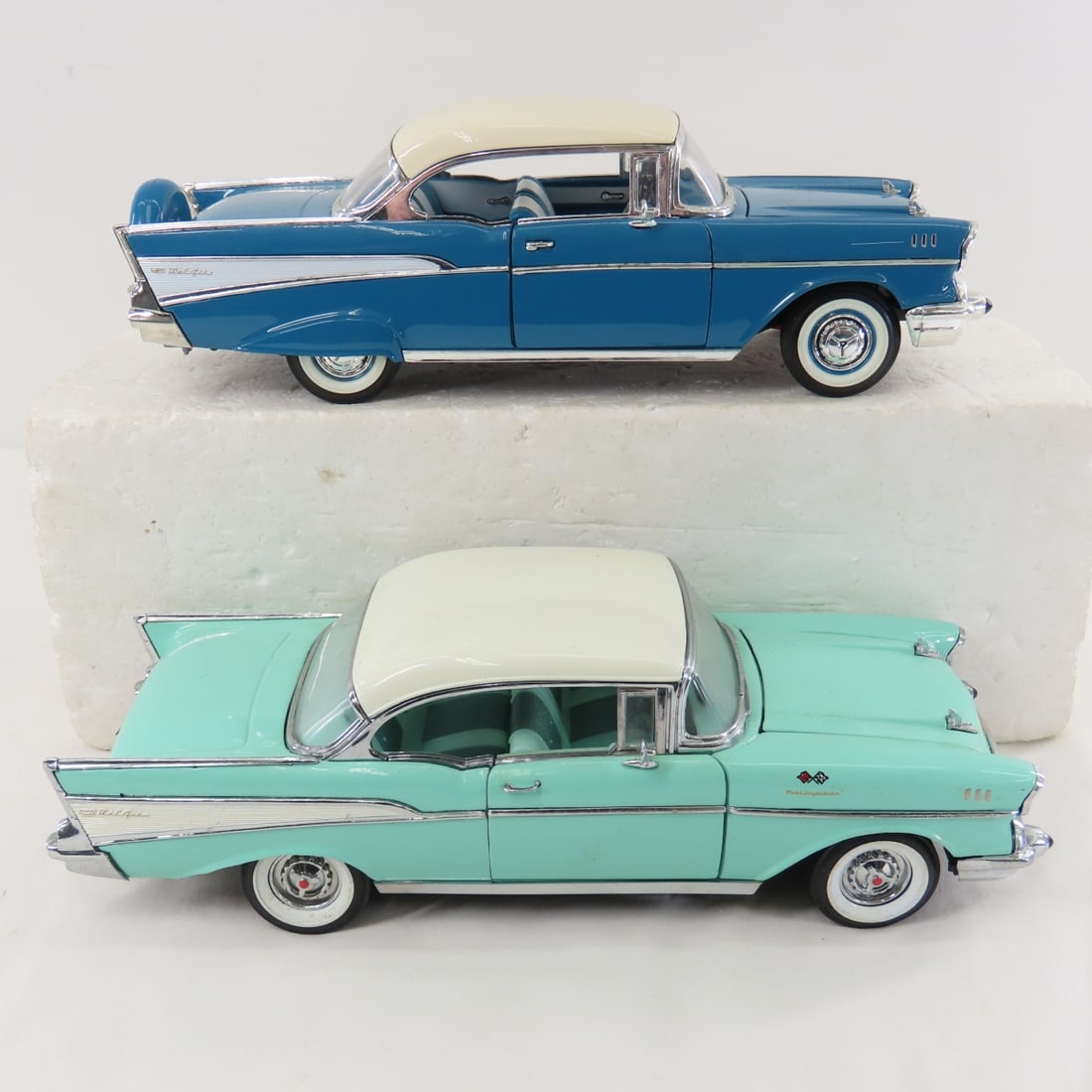 3 Road Tough & 1 ERTL 1950's Chev 1/18 Model Cars - 13