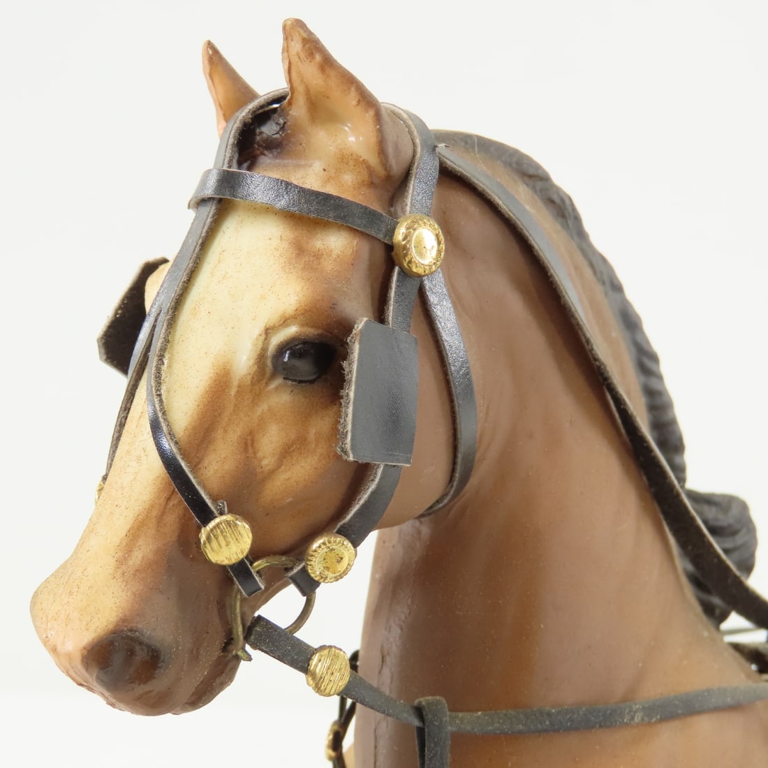 Custom Racing Sulky with Plastic Breyer Horse - 13