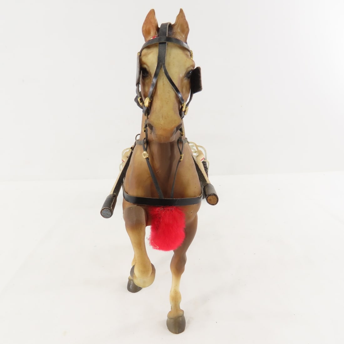 Custom Racing Sulky with Plastic Breyer Horse - 8
