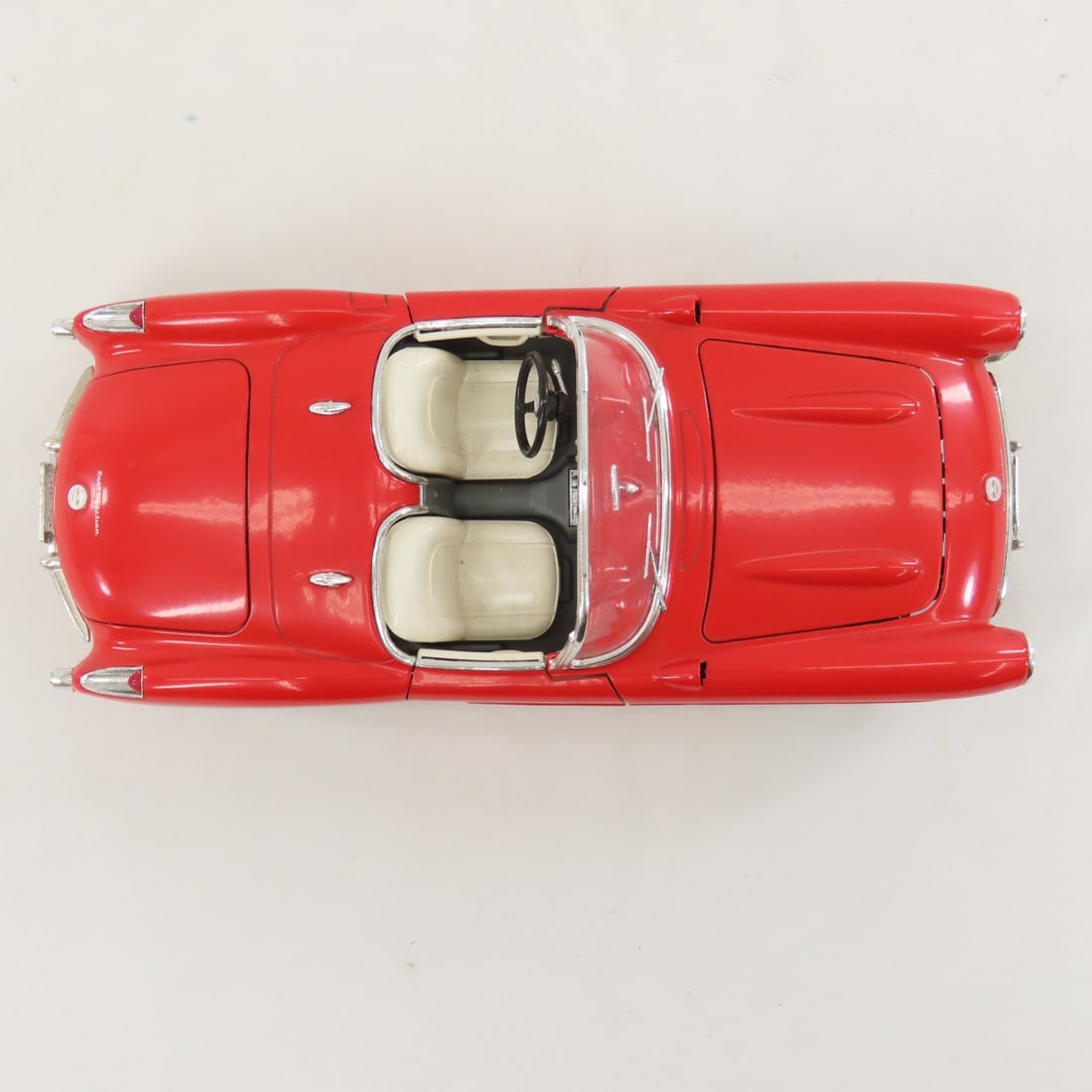 Testors '56 T-Bird & 2 Burago '57 Chev Corvettes - 6