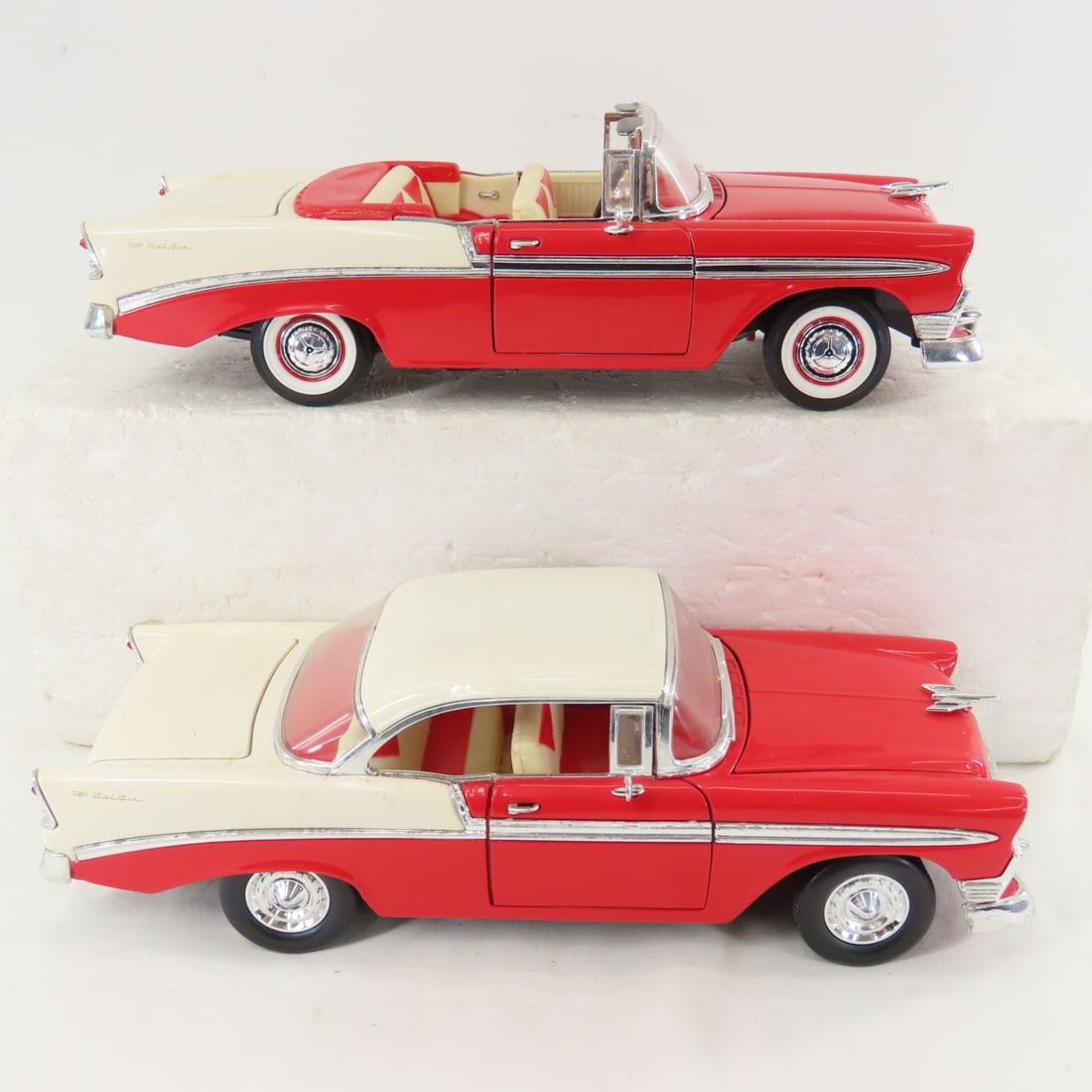 4 Road Tough'56 Chev Bel Air 1/18 Model Cars - 11
