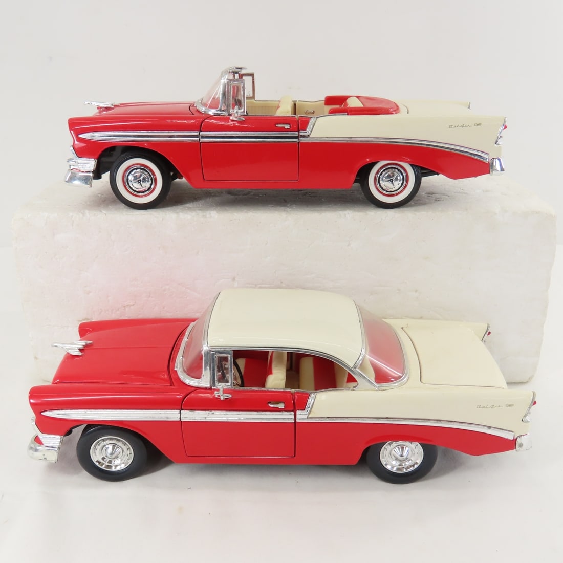 4 Road Tough'56 Chev Bel Air 1/18 Model Cars - 9