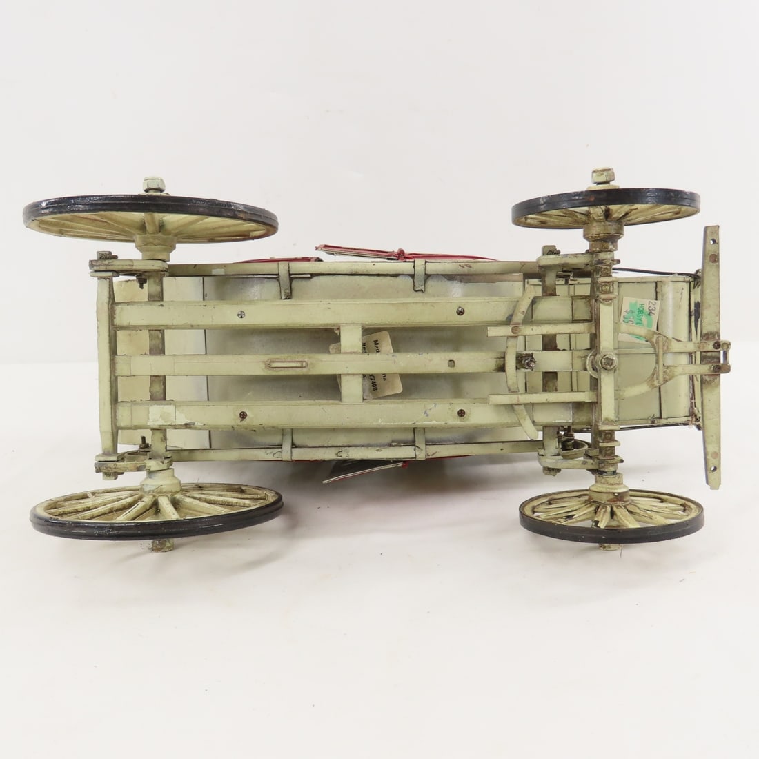 Metal Stage Coach Model with Cast Iron Horses - 10