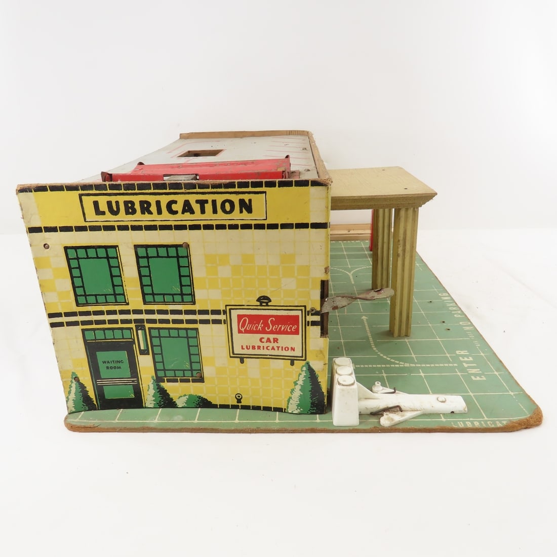 1950's Keystone Garage Litho Cardboard - 3
