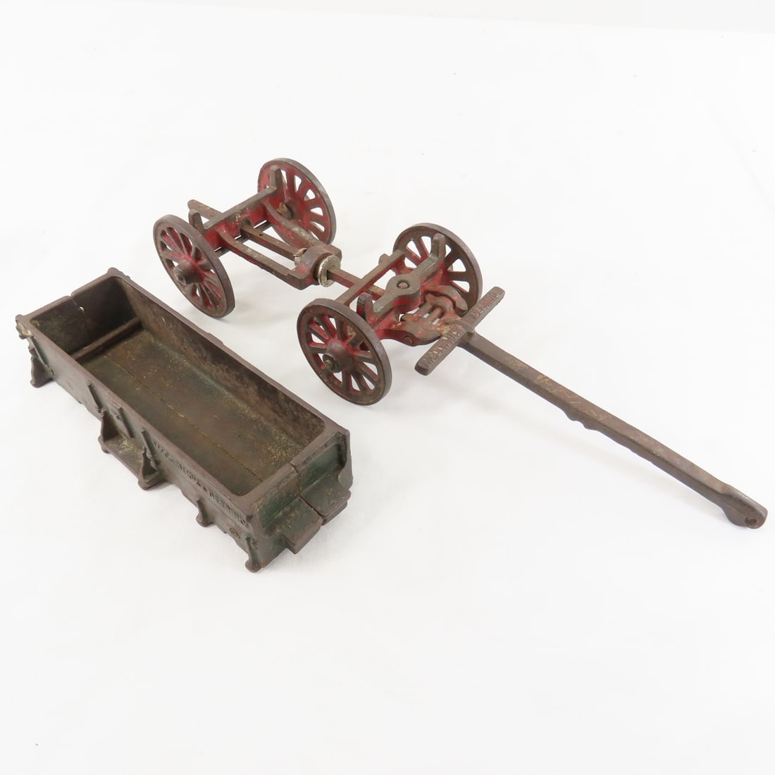 Arcade Cast Iron McCormick-Deering 2 Horse Wagon - 13