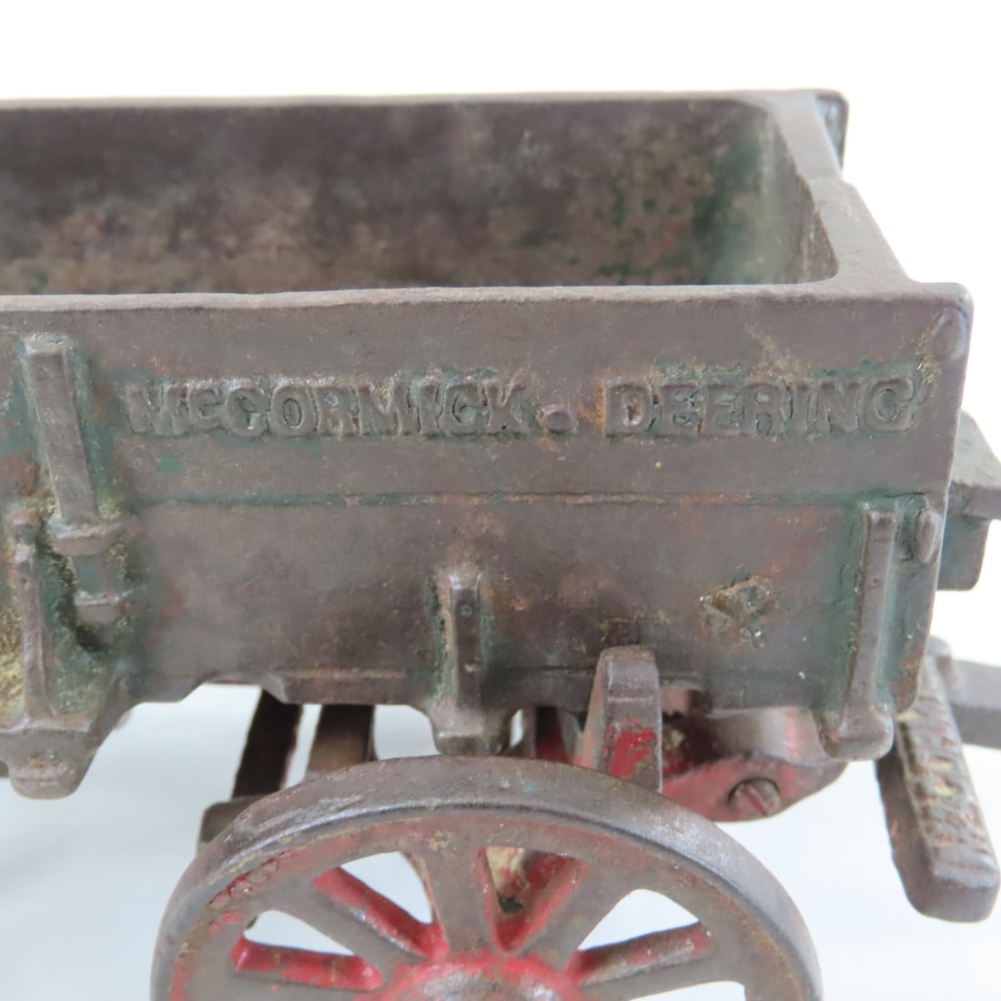 Arcade Cast Iron McCormick-Deering 2 Horse Wagon - 14