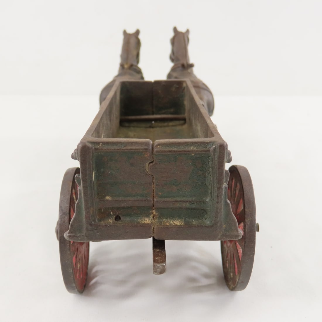 Arcade Cast Iron McCormick-Deering 2 Horse Wagon - 4