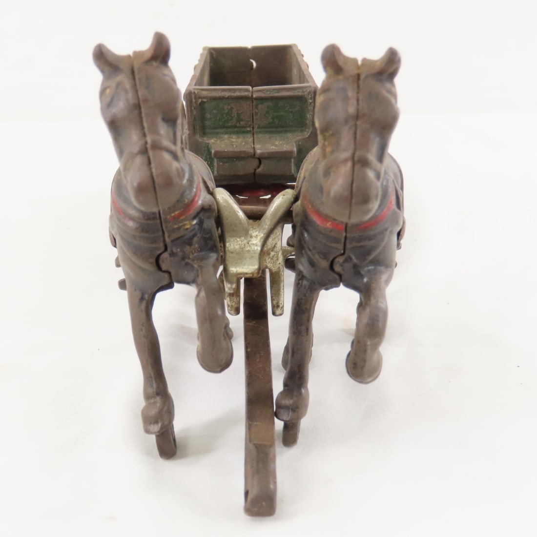 Arcade Cast Iron McCormick-Deering 2 Horse Wagon - 8