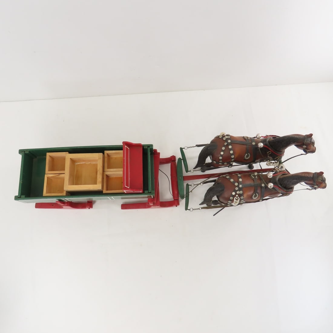 1978 Bud Berge Scratch Built 2 Horse Bob Sled - 11