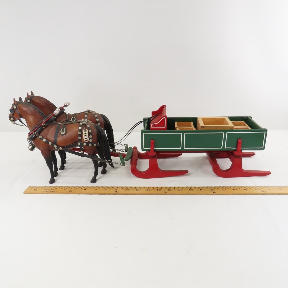 1978 Bud Berge Scratch Built 2 Horse Bob Sled - 2