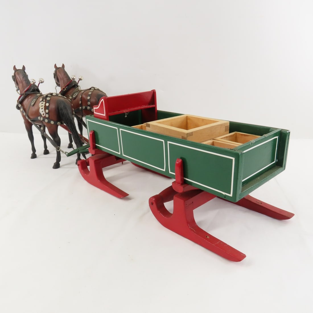 1978 Bud Berge Scratch Built 2 Horse Bob Sled - 5