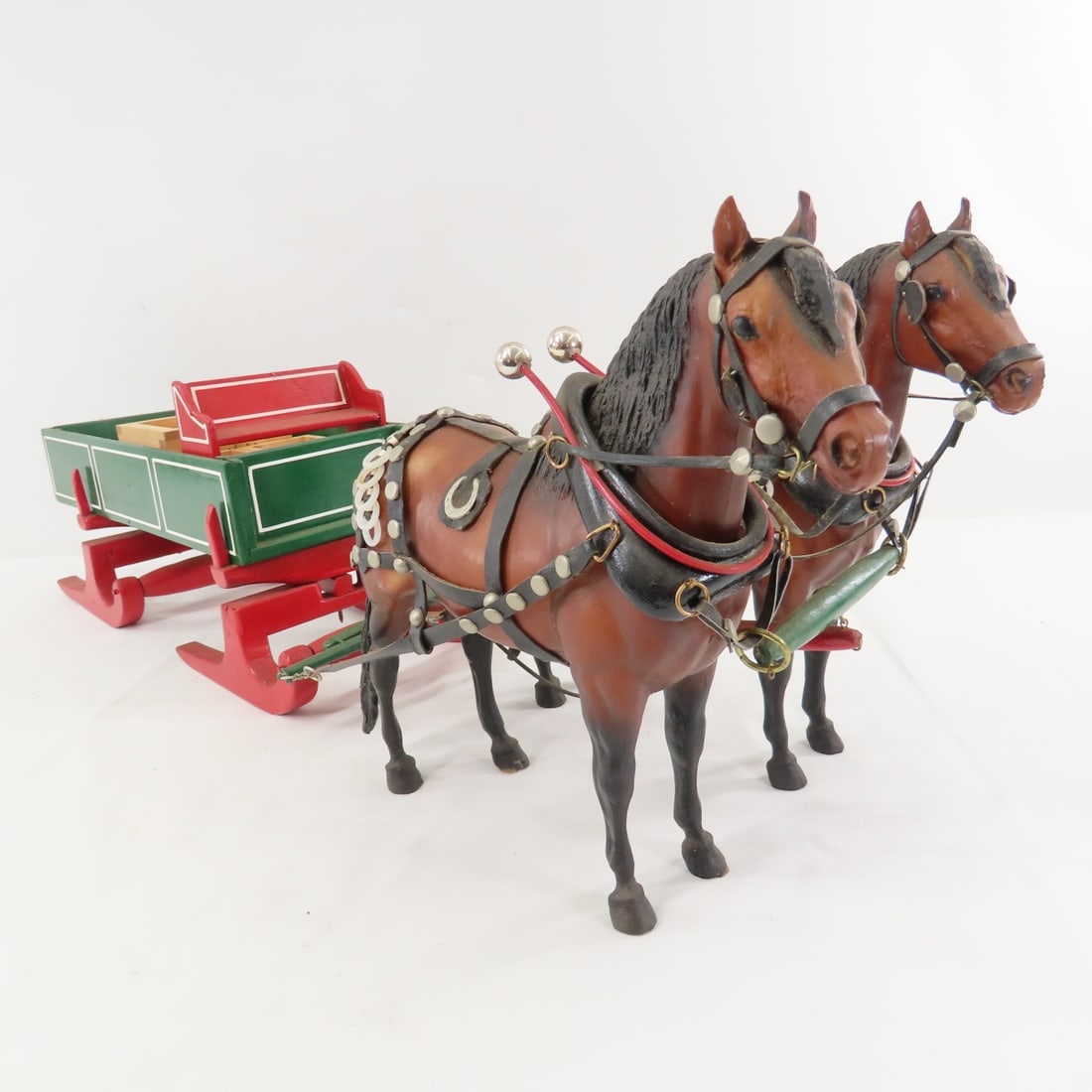 1978 Bud Berge Scratch Built 2 Horse Bob Sled - 9