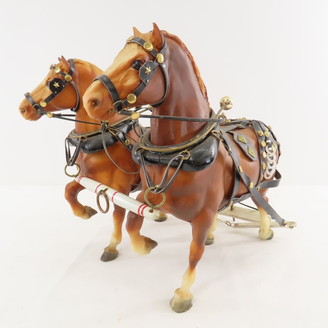 1979 Bud Berge Custom Wagon with 2 Horse Team - 15
