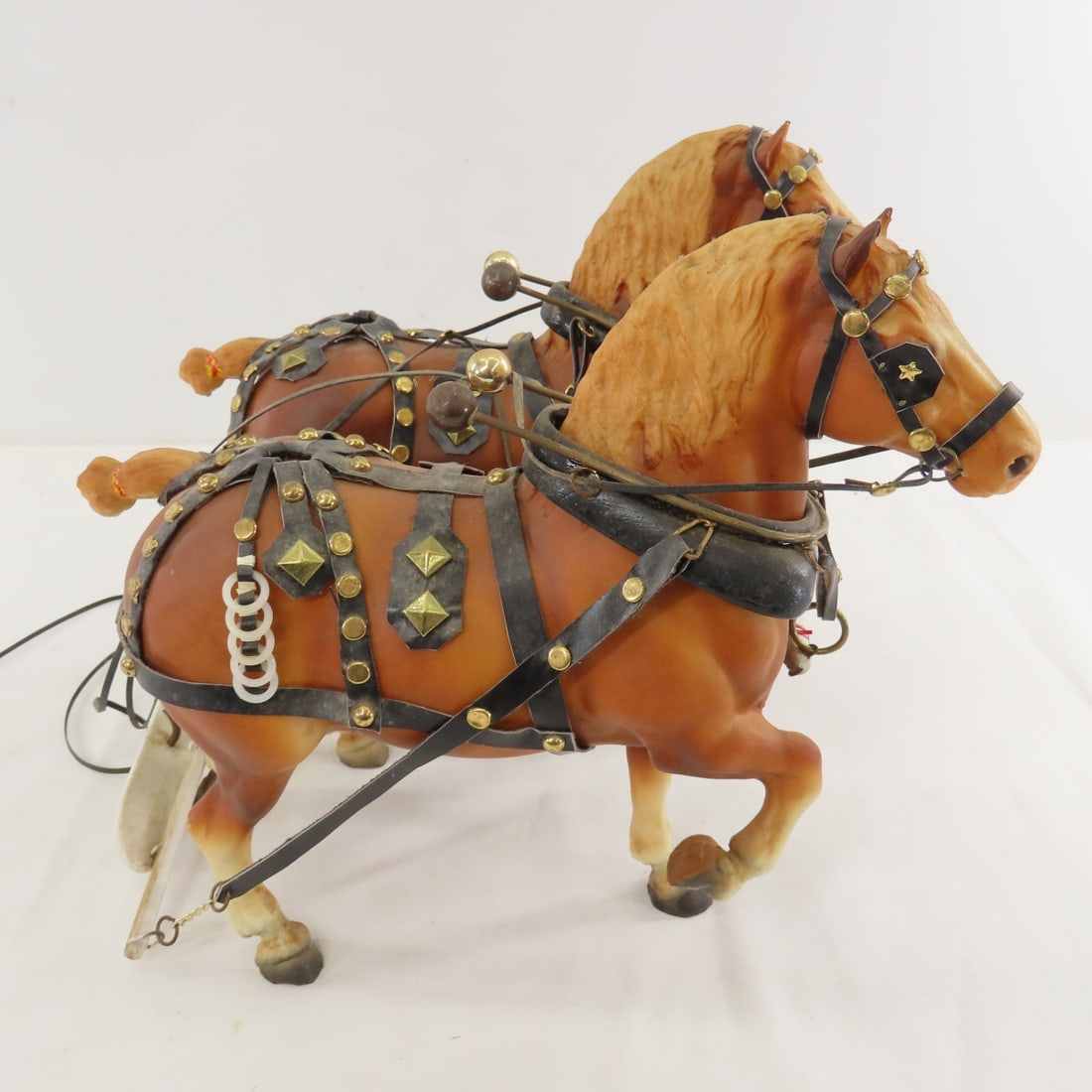 1979 Bud Berge Custom Wagon with 2 Horse Team - 17