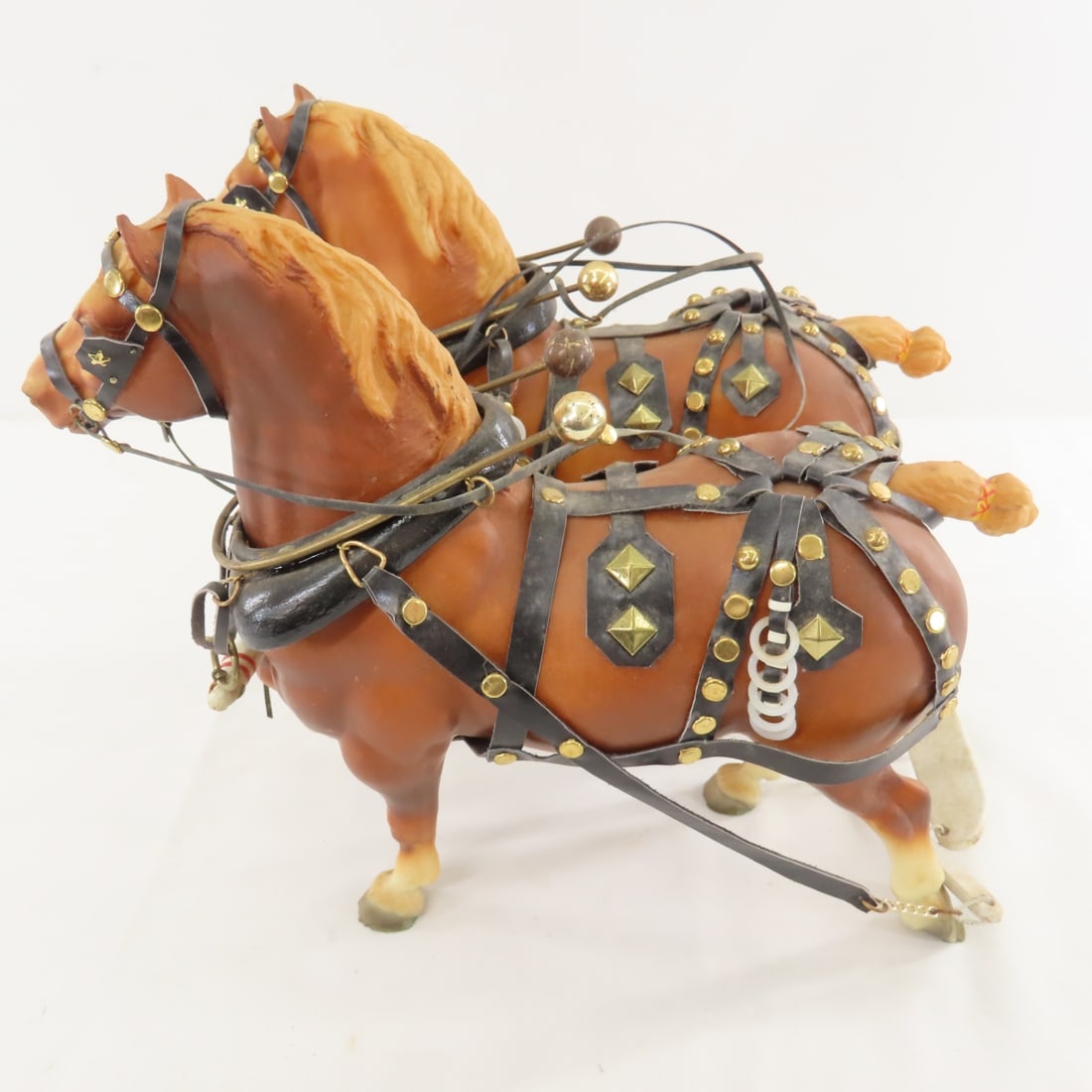 1979 Bud Berge Custom Wagon with 2 Horse Team - 19