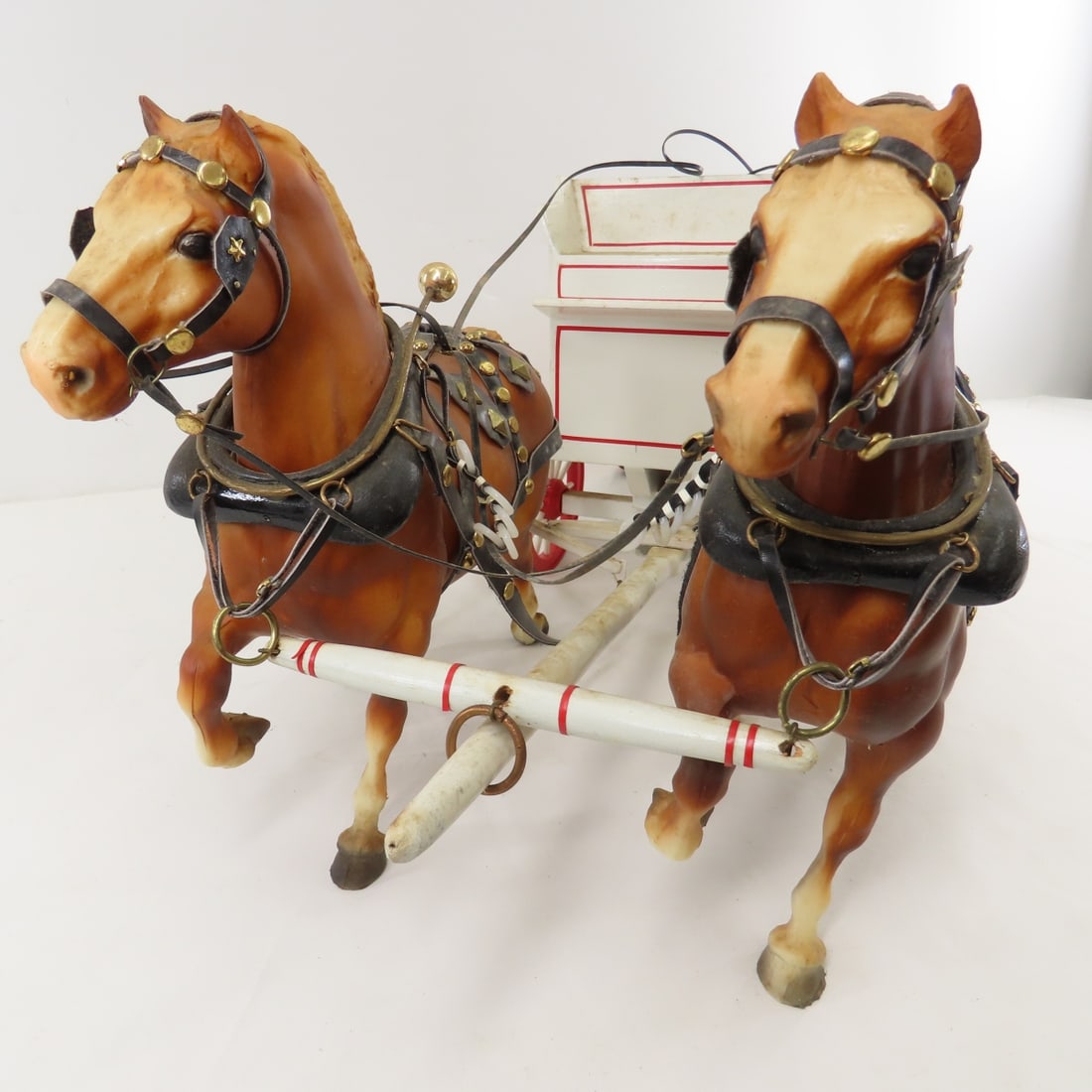 1979 Bud Berge Custom Wagon with 2 Horse Team - 4