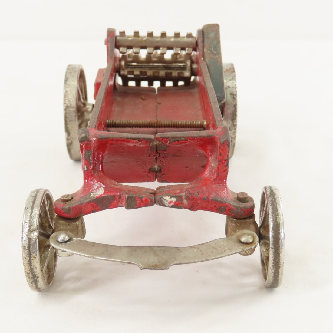 2 Arcade Cast Iron Horse Drawn MD Manure Spreaders - 13