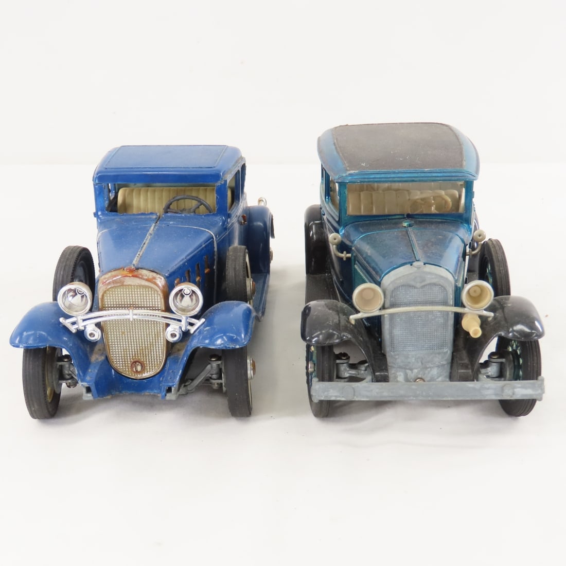 5 Vintage Hubley Ford Model A Sedan & Woody Trucks - 12