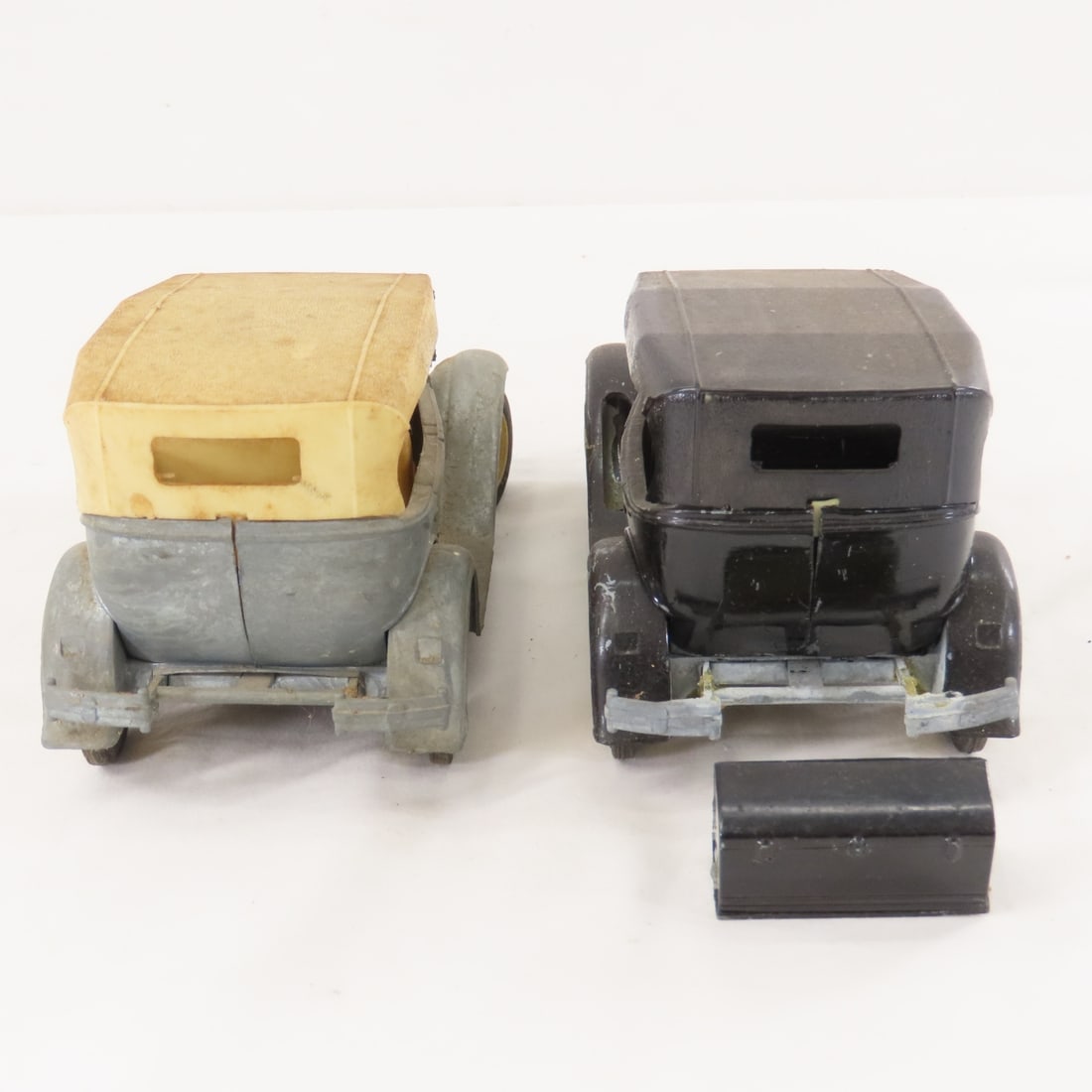 5 Vintage Hubley Ford Model A Sedan & Woody Trucks - 17