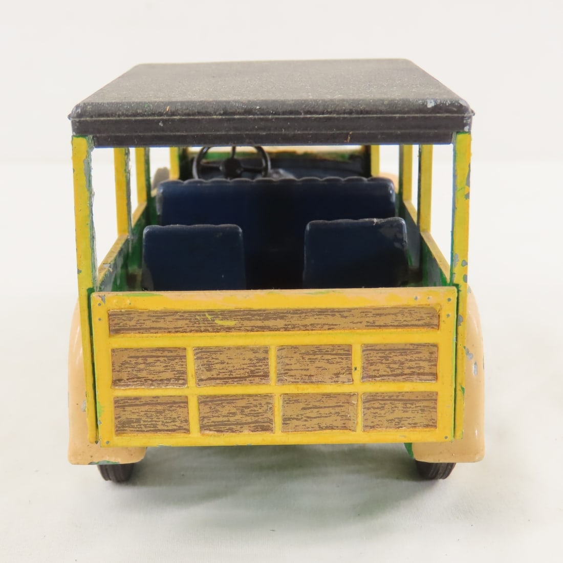 5 Vintage Hubley Ford Model A Sedan & Woody Trucks - 3
