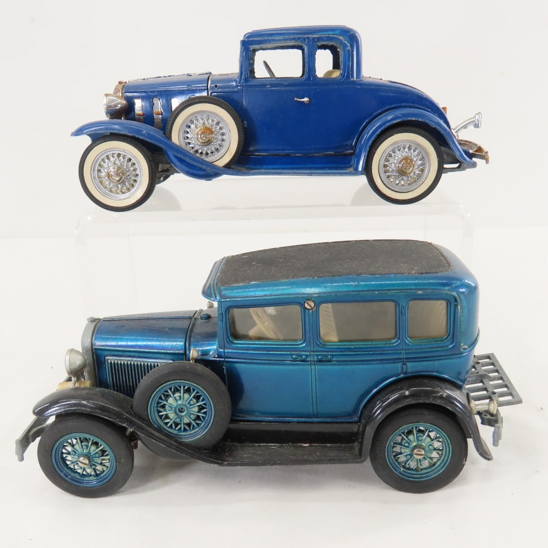 5 Vintage Hubley Ford Model A Sedan & Woody Trucks - 9