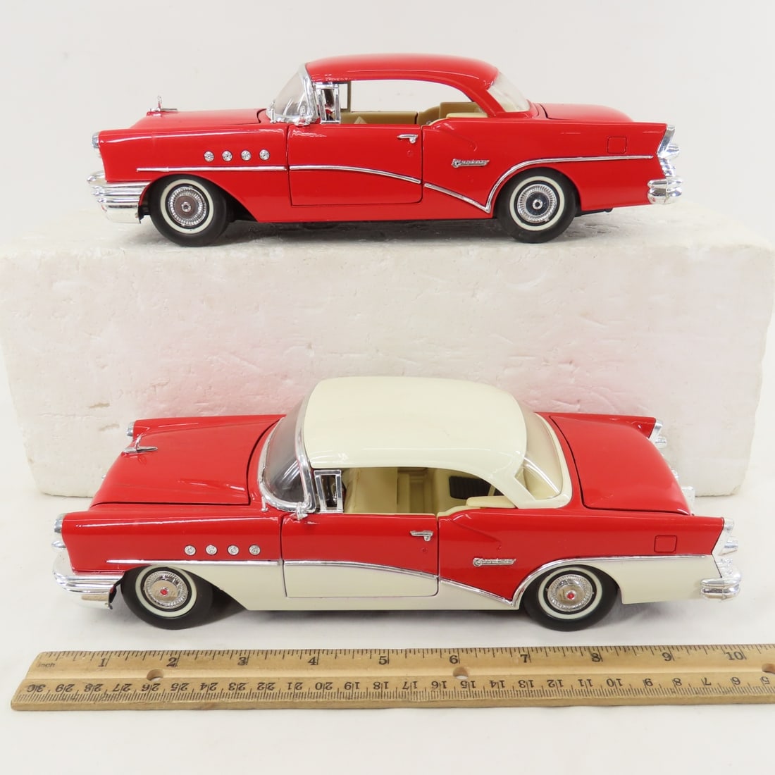 4 Italian Mira 1950s Car 1/18 Diecast Models - 2