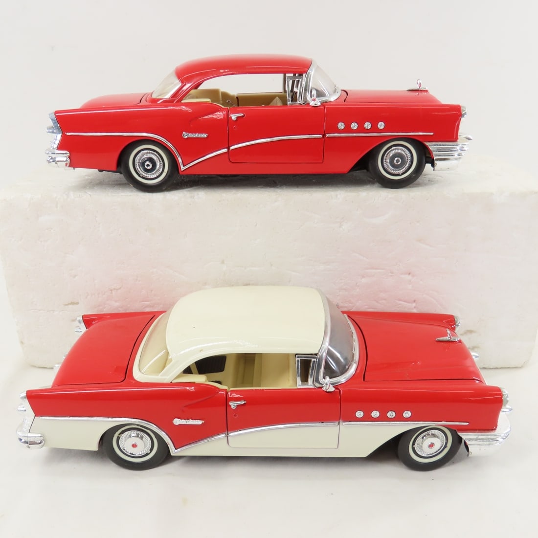 4 Italian Mira 1950s Car 1/18 Diecast Models - 4