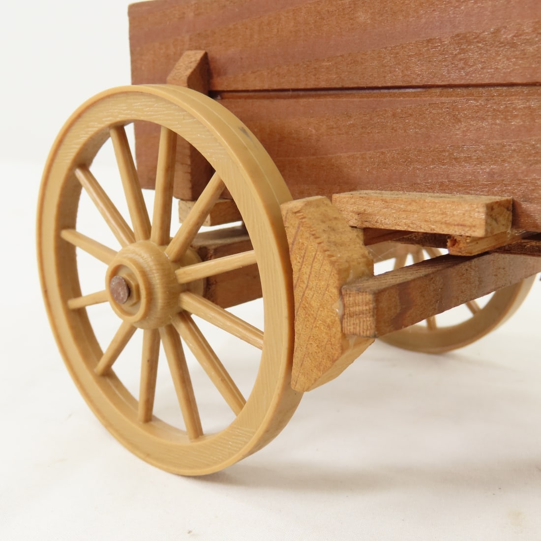 Custom Carol Herden Horses with Wood Wagon - 16