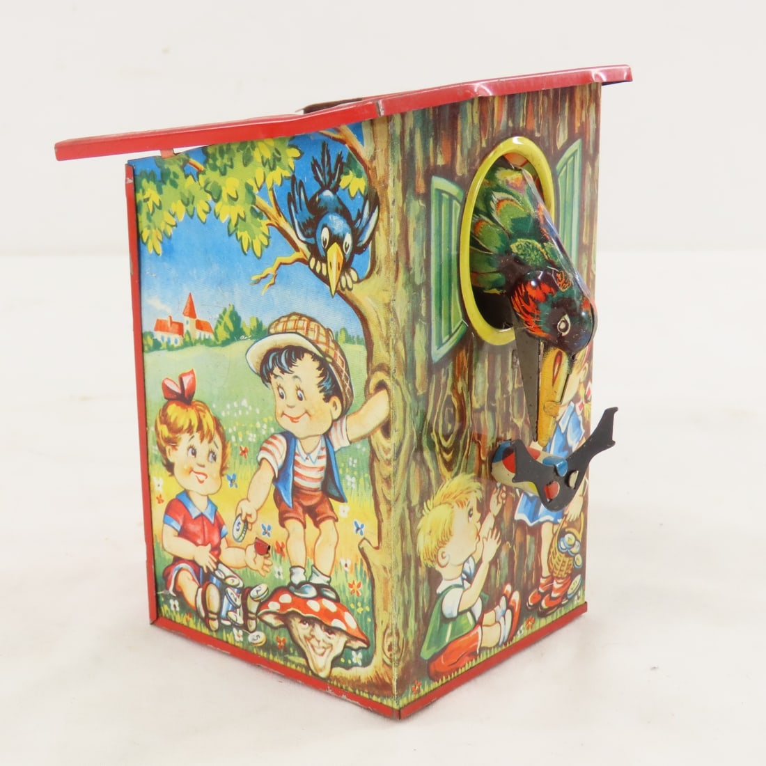 3 Vintage Tin Litho Toys for Repair - 10