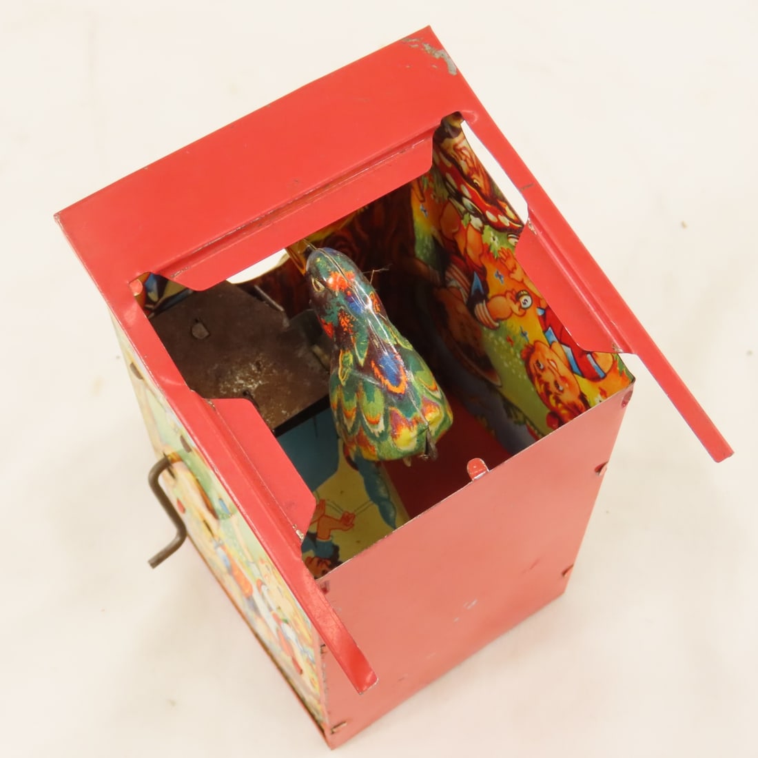 3 Vintage Tin Litho Toys for Repair - 12