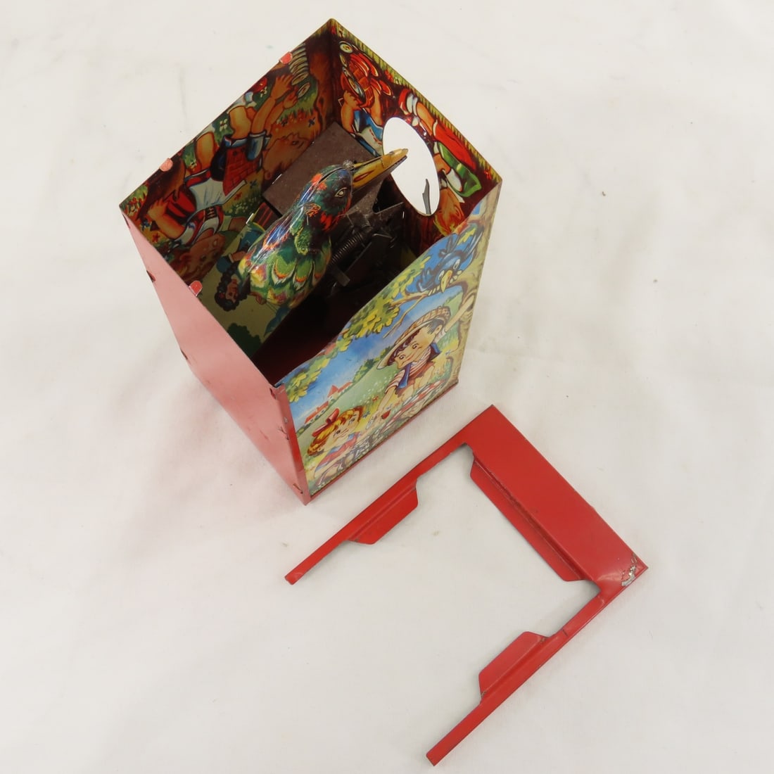 3 Vintage Tin Litho Toys for Repair - 13